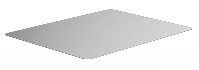 Einlegeplatte aus Chromnickelstahl